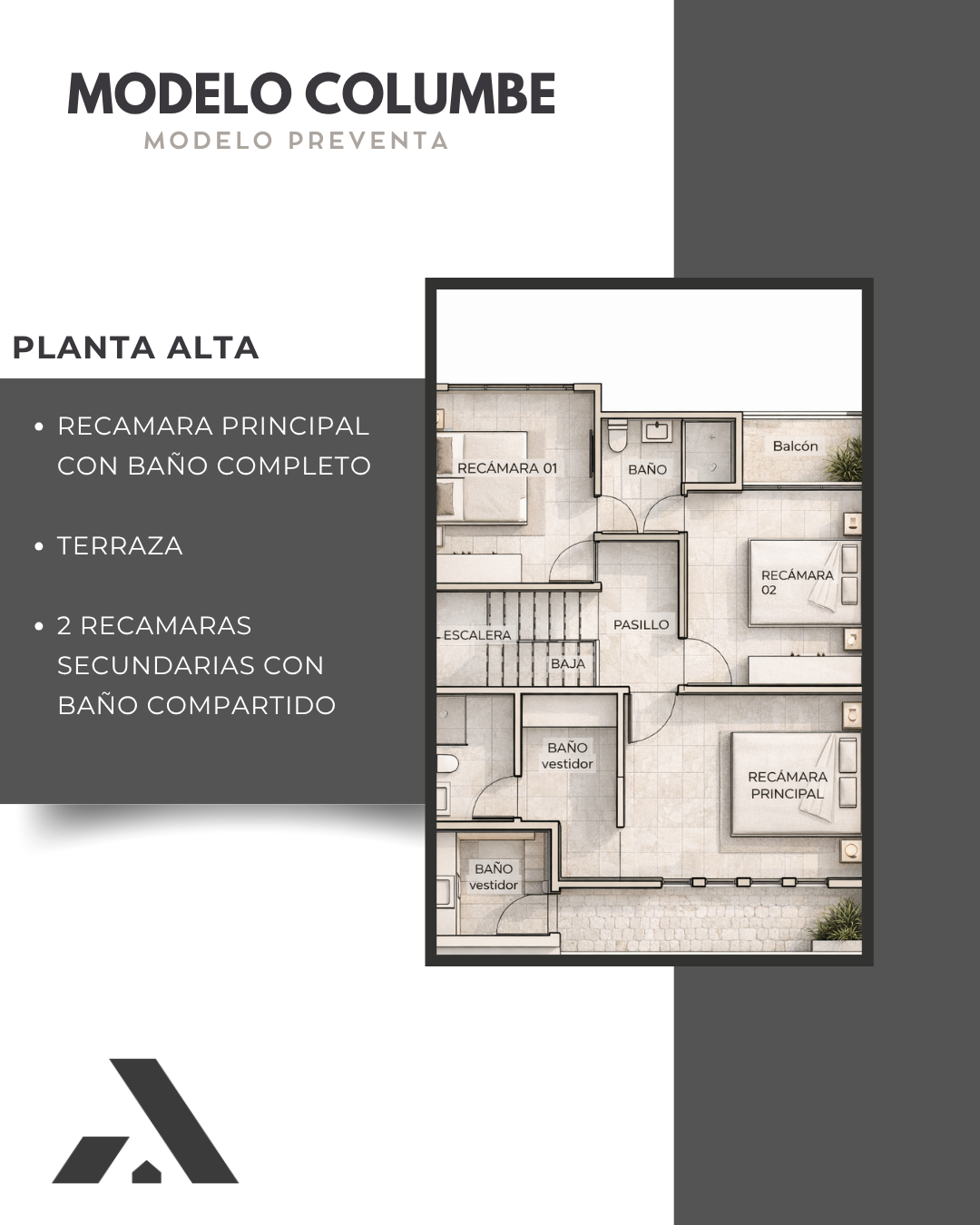 Modelo Columbe en Residencial San Agustín, Tuxtla Gutiérrez, Chiapas — foto 3